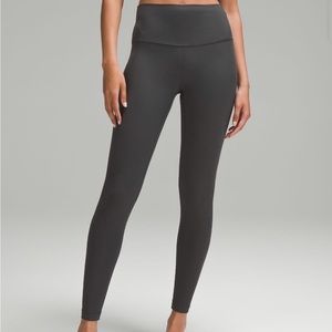 Lululemon Align Ribbed High Rise pant graphite grey 25”